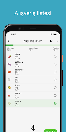 Boykot & Kendi Listeleriniz ekran görüntüsü