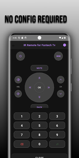 Remote for Fantech tv ekran görüntüsü