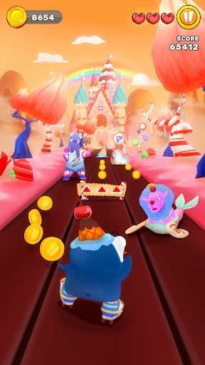 Penguin Dash: Run Race 3D ekran görüntüsü