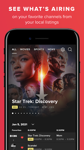 TV Guide ekran görüntüsü