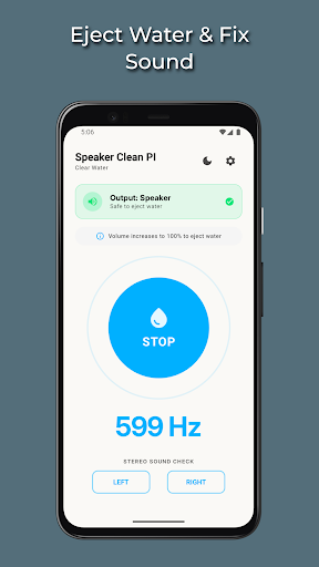 Speaker Clean PI: Clear Water ekran görüntüsü