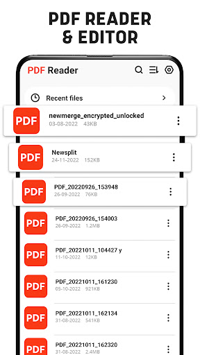 PDF okuyucu - PDF editör ekran görüntüsü