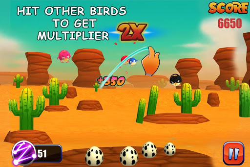 Stupid Birds 3D ekran görüntüsü