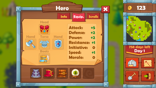 Heroes 2 : The Undead King ekran görüntüsü