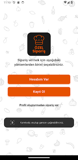 Özel Sipariş ekran görüntüsü