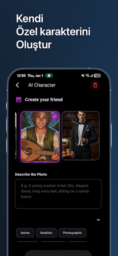 Chatglow AI: Sanal Sevgili ekran görüntüsü