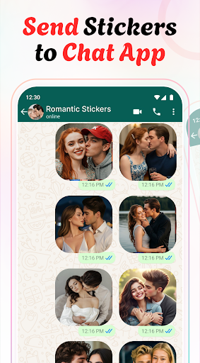 Romantic Stickers Love Sticker ekran görüntüsü