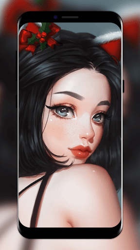 Live Glitter Girly Wallpaper ekran görüntüsü