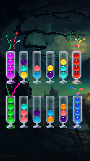 Bubble Sort Color Puzzle ekran görüntüsü