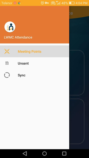 LWMC Staff Attendance ekran görüntüsü