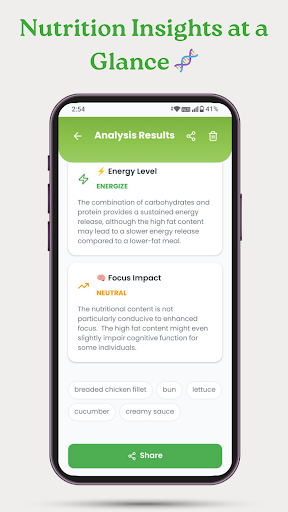 FoodSnapper - Food Analyzer ekran görüntüsü