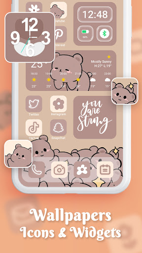 FontsApp: FancyKeyboard widget ekran görüntüsü