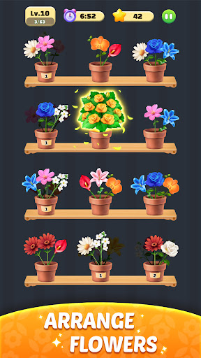 Petalia: Flower Merge Game ekran görüntüsü