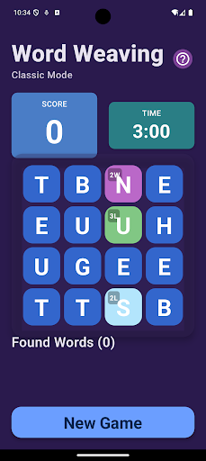 Word Weaving ekran görüntüsü