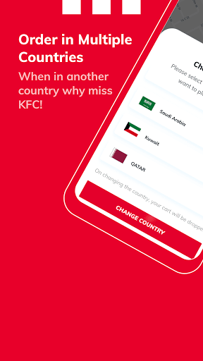 KFC Qatar - Order food online ekran görüntüsü