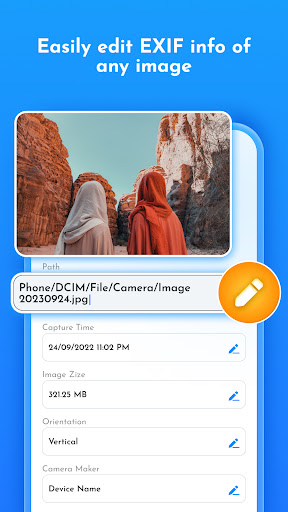Photo Exif Metadata Editor ekran görüntüsü