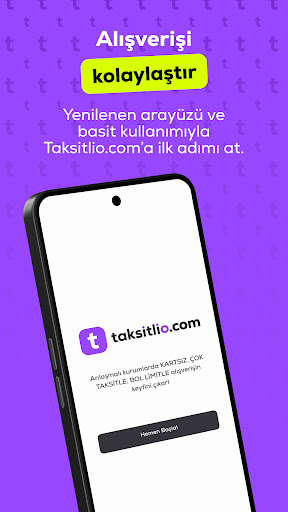 Taksitlio ekran görüntüsü