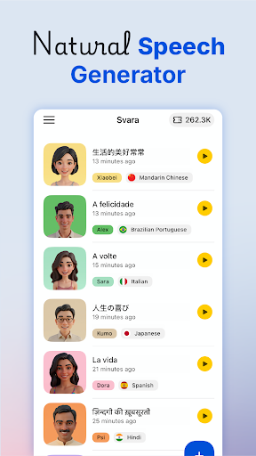 AI Voice Generator, TTS: Svara ekran görüntüsü
