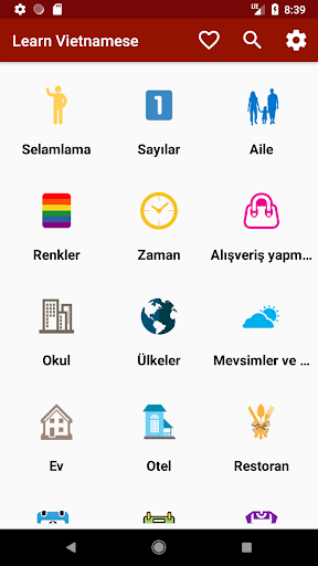 Vietnamca öğren ekran görüntüsü