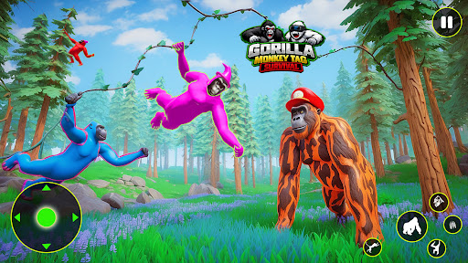 Wild Monkey Tag Gorilla Memes ekran görüntüsü