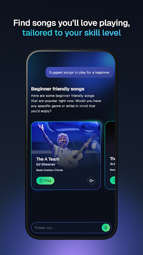 AI Guitar Teacher by Yousician ekran görüntüsü