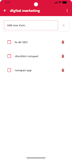 TickIt - Checklist Notepad ekran görüntüsü