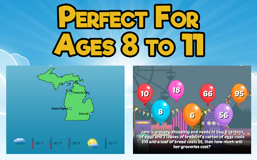 Fourth Grade Learning Games ekran görüntüsü