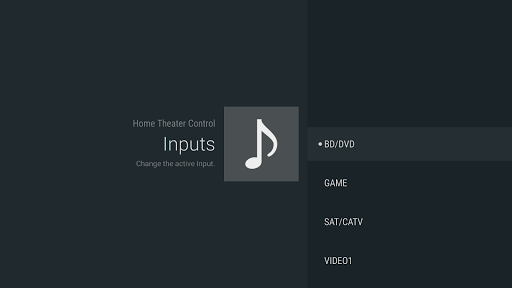 Home Theater Control ekran görüntüsü