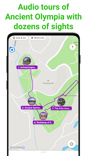 Ancient Olympia SmartGuide ekran görüntüsü