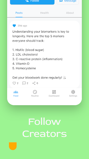 HOP: Health & Wellness Tracker ekran görüntüsü