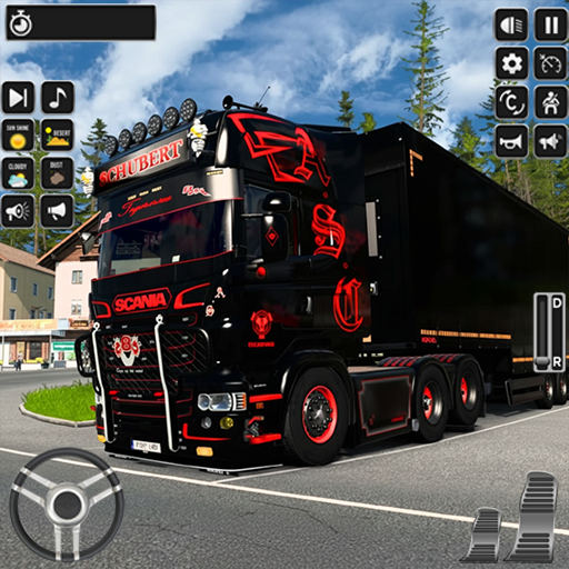 Cargo Delivery Truck Offroad