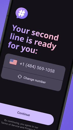 Second Phone Number App: eSIM ekran görüntüsü