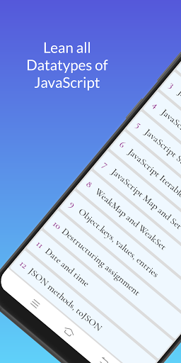 Learn JavaScript - Project bas ekran görüntüsü