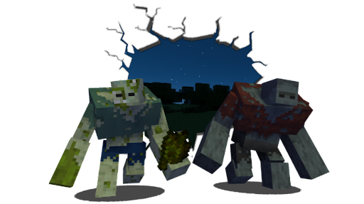 Morph&Mob Mod for MinecraftPE ekran görüntüsü