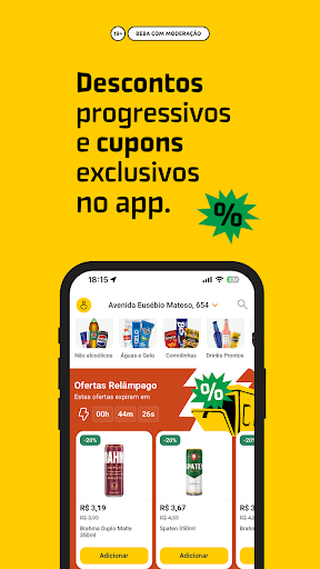 Zé Delivery ekran görüntüsü