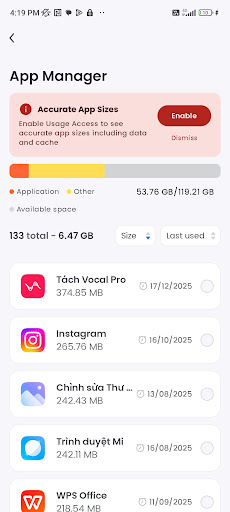 TrueCleaner - AI Phone Cleaner ekran görüntüsü