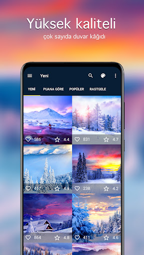 Kış duvar kağıdı 4K ekran görüntüsü