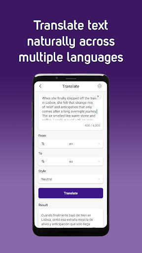Quillific: AI Writing Tool ekran görüntüsü
