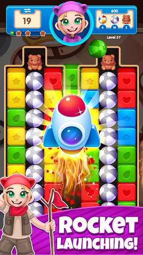 Toon Block Blast Toys: Match 3 ekran görüntüsü
