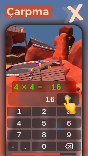 Matematik Yarışı 3D ekran görüntüsü