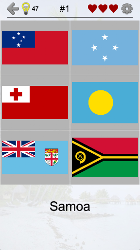 Australian States and Oceania ekran görüntüsü