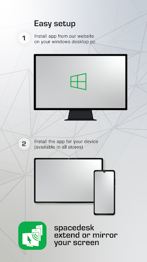 spacedesk - USB Display for PC ekran görüntüsü