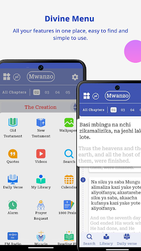 Swahili  English Bible ekran görüntüsü
