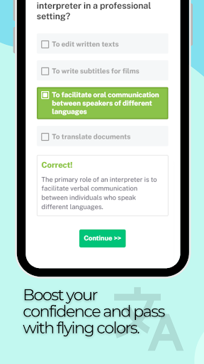 ATA Practice Test ekran görüntüsü