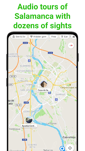 Salamanca SmartGuide ekran görüntüsü