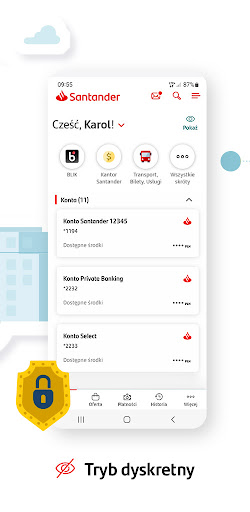 Santander mobile ekran görüntüsü