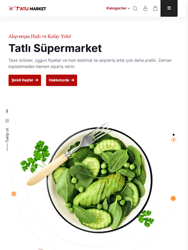 Tatlı Supermarket ekran görüntüsü
