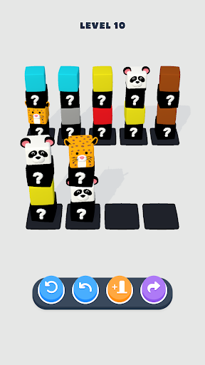 Stack Sort : Color Cube Puzzle ekran görüntüsü
