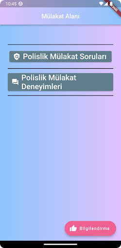 Polislik Mülakat Soruları ekran görüntüsü