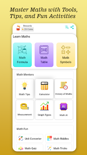 Math Mentor: Learn Play Solve ekran görüntüsü